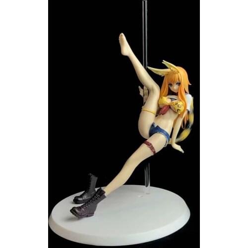 21CM Anime Native Pink Cat Mitaro TONY Savana Wilder Girls PVC Action Figure Toy Game Statue Collectible Model Doll Gift