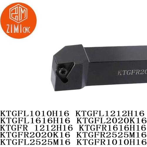 KTGFR1010H16/KTGFL1010H16/KTGFR1212H16/KTGFL1212H16/KTGFR1616H16/KTGFL1616H16/KTGFR2020K16/KTGFR2525 Grooving Tool Holder cnc