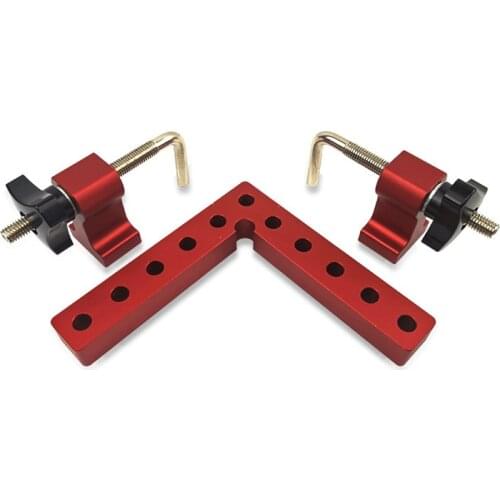 90 Degrees L-Shaped Auxiliary Fixture Splicing board Positioning Panel Fixed clip Carpenters Square Ruler Woodworking tool