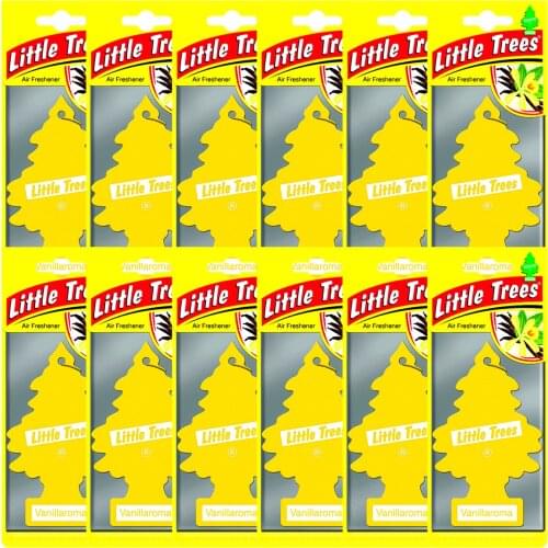 Little Trees Vanillaroma Vanilya Aromalı Oto Kokusu 12 Adet