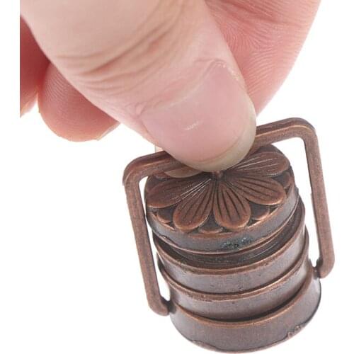 Retro 1:12 dollhouse miniature home kitchen tools food dessert meal basket toys