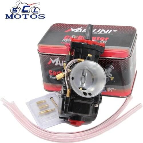 Sclmotos -S level Motorcycle Carburetor 21 24 26 28 30 32 34mm Mikuni Keihin PWK Carb With Power Jet Fit Race Scooter ATV Racing