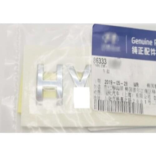 FOR Hyundai LOGO Elantra Accent Sonata santa fe IX45 I30 IX25 IX35 Emblem Car Rear Trunk Tail Logo Letters Alphabet Stickers F