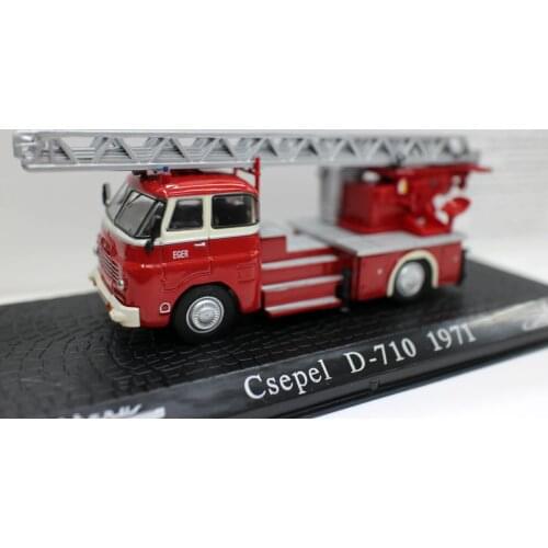 NEW Edition Collection Atlas 1/72 Csenel D-710 1971 Fire engine truck Resin model