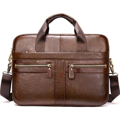 2021 new arrival Natural cow leather crocodile grain briefcase,Business case,Laptop bags 2019A