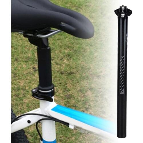 Bike Seat Post Anti-rust Ultralight Aluminum Seatpost Shock Absorbe Carbon Fiber Bicycle Seat Tube for MTB Parts Aceessories
