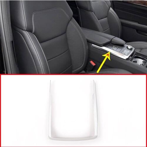 Car ABS Central Control Multimedia Mode Frame Trim For Mercedes Benz GLE GLS ML GL Class W166 2013-2019 Car Accessories