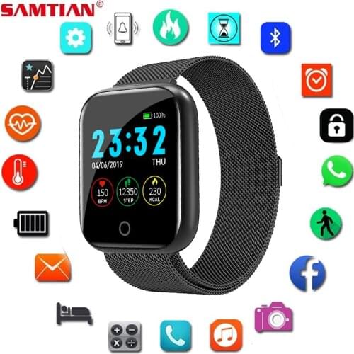 SAMTIAN Sports Smart Watch Multifunctional Large Screen Digital Electronic Wristwatch Fitness Smart Outdoor Fashion Smart Watch