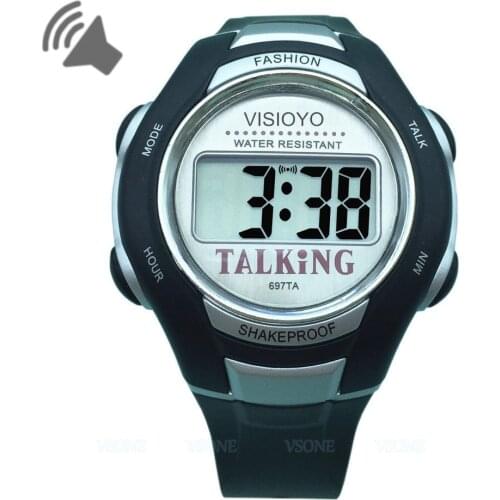 VISIOYO Digital Arabic Talking Wristwatch