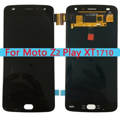 5.5'SUPER AMOLED LCD For Motorola Z2 Play XT1710 LCD Display Touch Screen Digitizer Assembly For MOTO Z2 Play LCD Repair