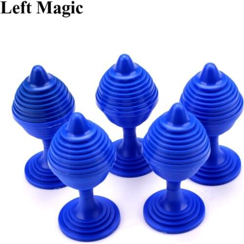 1 Pcs Mini Height 7CM Small Ball And Vase Magic Tricks Disappearing Ball Vase Close Up Party Trick Kids For Fun Magic Props