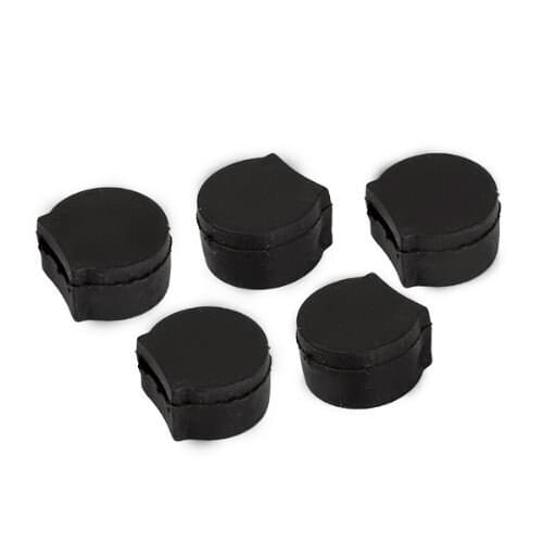 1piece Black Rubber Clarinet Thumb Rest Cushion Protector Comfortabl
