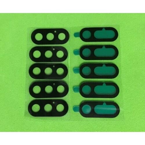 1000pcs Main Back Rear Camera Glass Lens With Adhesive Sticker For IPhone X