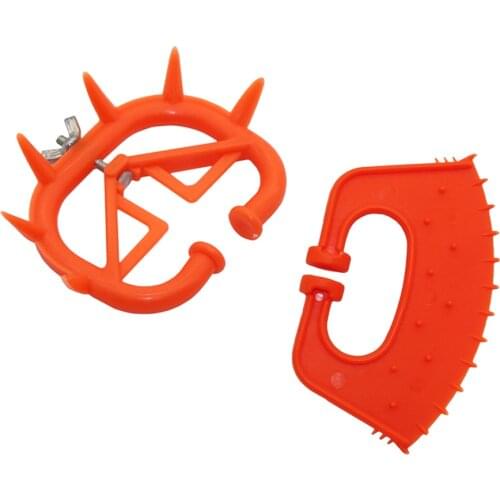 2 Pcs Durable Calf Weaner Milk Sucking Preventer Cattle Nose Thorn Farm Animal Livestock Feeding Equipment
