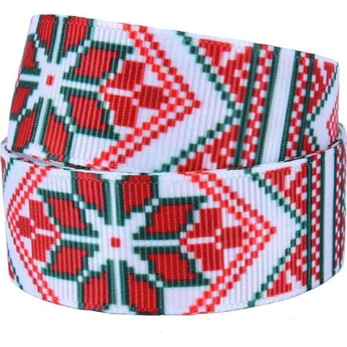 50yards/lot)FLORA Grosgrain Ribbons wholesale Christmas ribbon