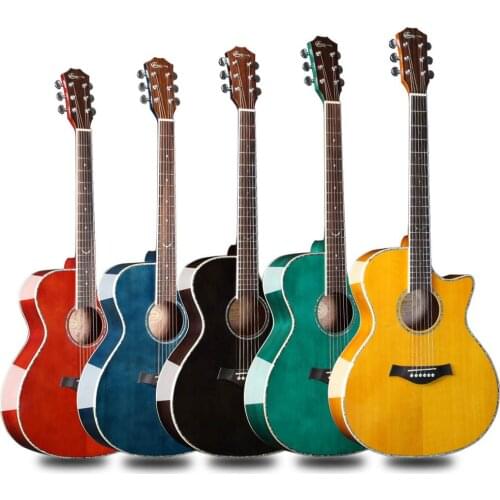 Acoustic Guitar 40 inch 6 Strings Folk Guitar Spruce Veneer Musical Instruments Guitarra High Quality Music Enthusiast Gift