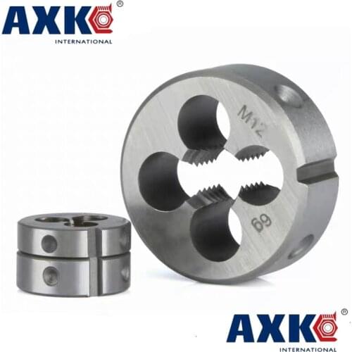 Free shipping of 1PC Alloy steel made UNF 1-1/8"-12 Die manual threading tools Lathe Model Engineer thread Maker