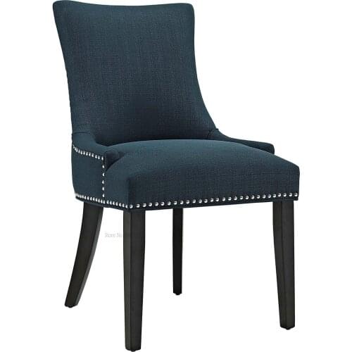 Customized American Simple Retro Dining Chair Modern Distressed Solid Wood Dining Chair High-end Leisure Bar Cafe Restaurant Spe