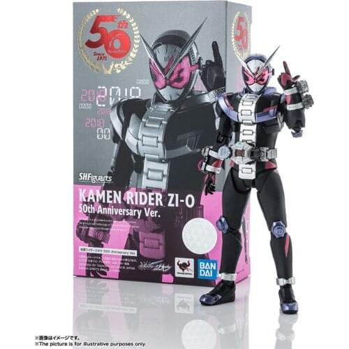 14.5cm BANDAI S.H.Figuarts Kamen Rider Zi-O Pvc Collection Model Toys Decoration