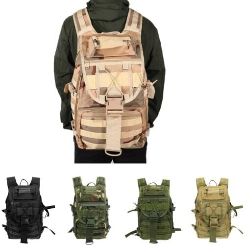 Multifuntional Tactical Backpack 900D Oxford 35L Waterproof Outdoor Climbing Camping Hiking Military Trekking Bags Men for New