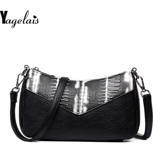 New Fashion Soft PU Leather Korean Women Handbag England Mobile Phone Bag 2019 Hand wallet Womens Shoulder Messenger Bag