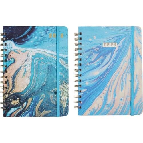 2022 Academic Year Planner NoteBook Daily Weekly Planner Note Book Time Organizer School Supplies Notepad Office Stationery