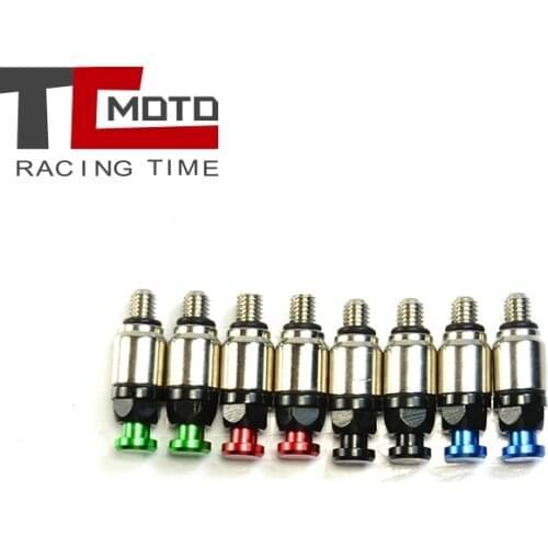 M5*0.8 Screw Fork Air Bleeder Relief Valve For Motorcycle Motocross KX125 KX KXF CRF 250 450 250R 250X 450 YZ125 WR250 Dirt Bike