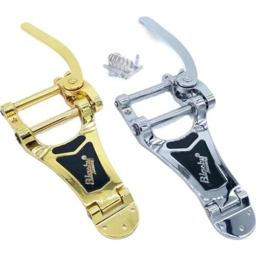 Guitar Tremolo Vibrato B700 Bridge Gold Chrome Tailpiece Parts Made in Korea