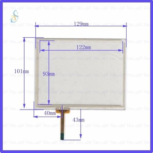 ZhiYuSun 129mm*101mm KSELB 5.6inch Touch Screen glass resistive USB touch panel 129*101 TOUCH SCREEN this is compatible