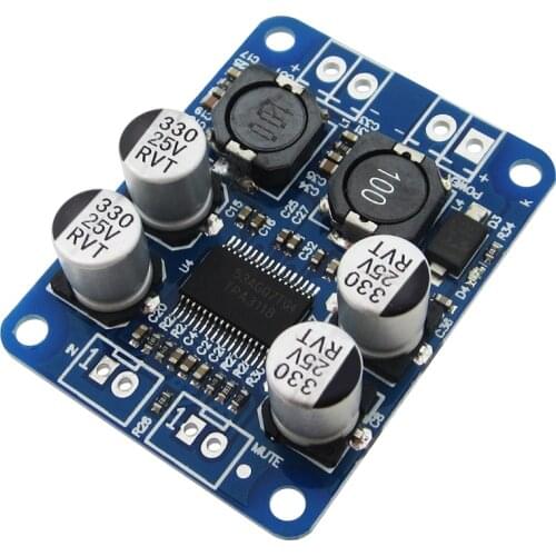 5pcs TPA3118 PBTL mono digital amplifier board 1X60W 12V 24V POWER AMP