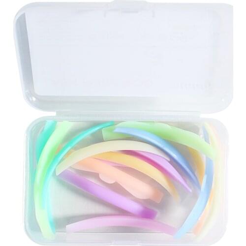 8Pairs Silicone Eyelash Perm Pad Recycling Lashes Rods Shield Lifting 3D False Eyelash Curler Accessories Applicator Tools TSLM1