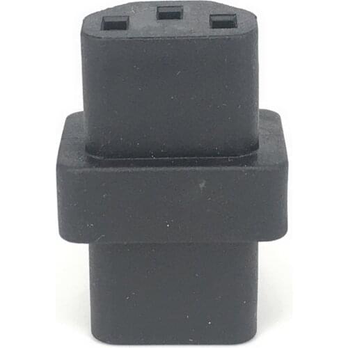 IEC 3-Pin Kettle C14 Male To C7 Female Converter Adapter Cable For PDU UPS 0.3m