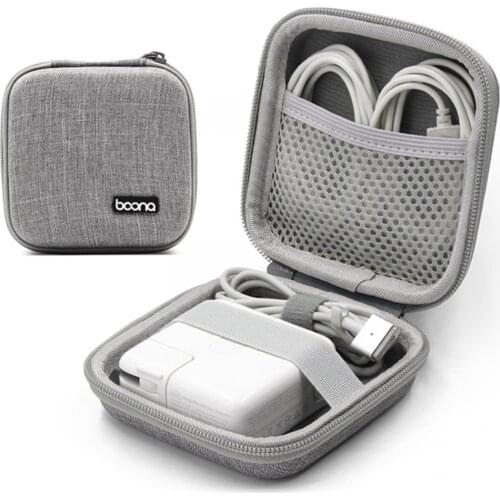 MacBook Accessories Power Adapter Case Organizer Portable Storage Carrying Case Bag for Apple MacBook Charger