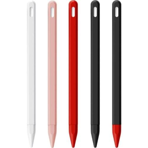 Pen Case For Apple Pencil 2 iPad Pro 2019 Pencil Case Tablet Touch Stylus Pen Protective Cover Pouch Portable soft Silicon Case