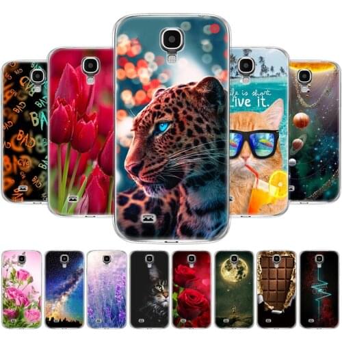 For Samsung Galaxy S4 i9500 Case Back Cover For Samsung S4 Phone Case For S 4 Fundas Hoesje Protective Coque Silicon Soft TPU