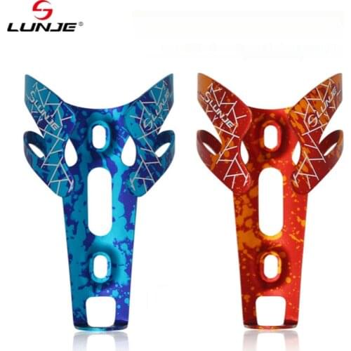 Colorful Ultra-light Aluminum Alloy Bicycle Bottle Cage Mountain Bike MTB Drink Water Cup Holder Cycling Kettle Holder Bracket