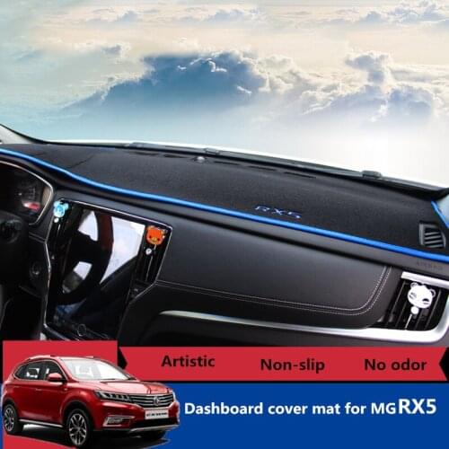 For MG RX5 2018 2019 2020 Anti-Slip Mat Dashboard Cover Pad Sunshade Dashmat Protect Carpet Anti-UV Accessories