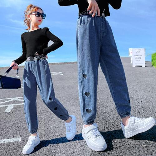 DZIECKO Black Jeans For Girls