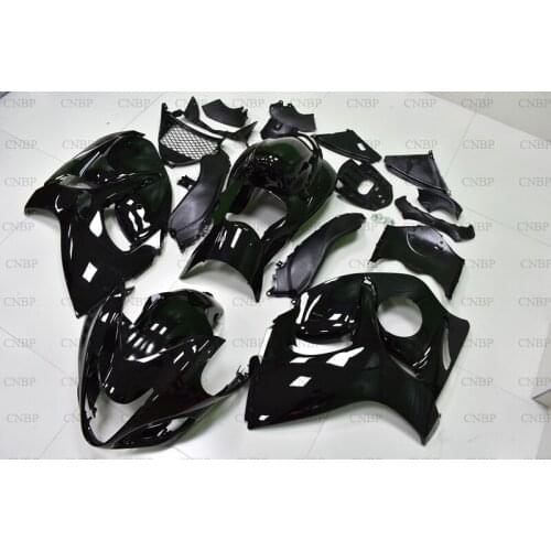 GSXR 1300 2008 - 2014 Body Kits Gsx 1300R 2014 Fairings Gsx 1300R 2013 glossy Black Plastic Fairings