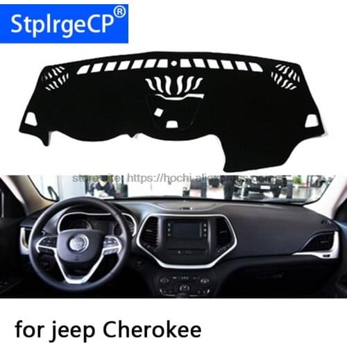 HochiTech for Jeep Cherokee dashboard mat Protective pad Shade Cushion Photophobism Pad car styling accessories
