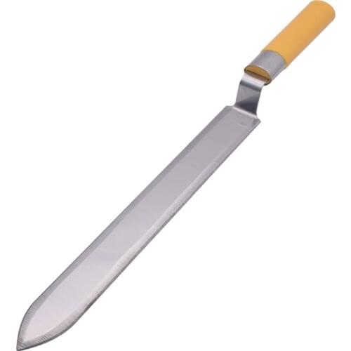 Bee Tools Honey Cutter Beehive Yellow Plastic Handle Uncapping Knife Honey Scrapper Beekeeping Tools for Honey Comb Cutting