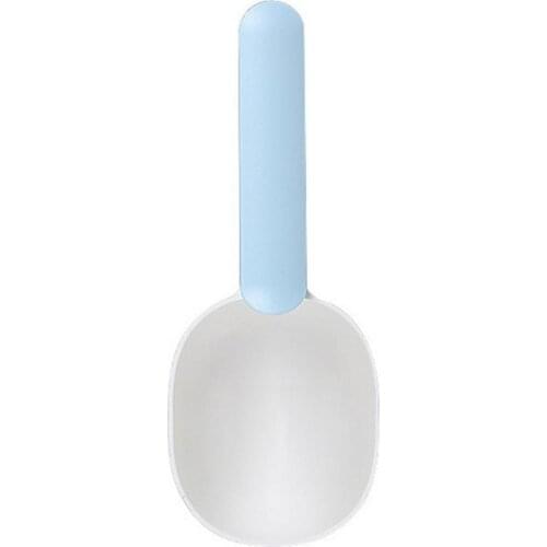 1pc Pet Cat Dog Food Shovel Mutli-Function Feeding Scoop Spoon With Sealing Bag Clip Creative Measuring Cup Pet Supplies
