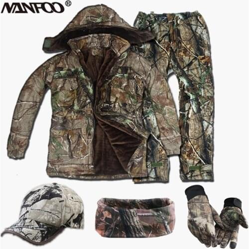 NANFOO Winter Fishing Suits