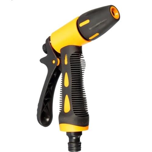 Outdoor Garden Floor Car Auto Water Hose Nozzle Trigger Spray Gun Washing Tool 0.6 Inch Male Portable Water Pipe Sprayer