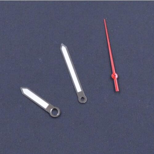Fit Japan NH35 NH36 Movement red second hand watch parts SKX/SBBN Luminous Watch Hands P24