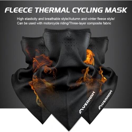 Warm In Winter Multi-function Magic Scarf Half Face Mask Neck Cover Scarf Anti-UV Hiking Cycling Bandana Outdoor Sports Headwea