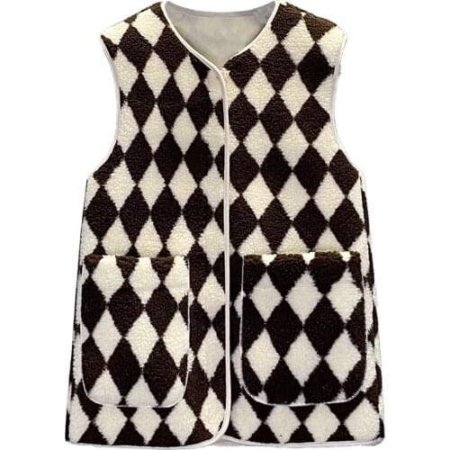 XING WEI SI Fleece Vests