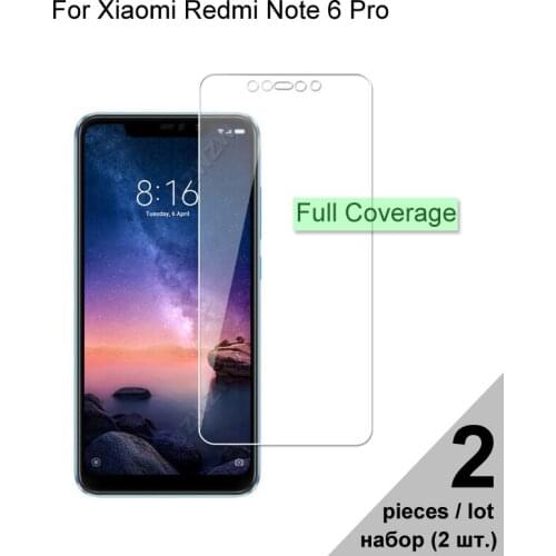 Tempered Glass For Xiaomi Redmi Note 6 Pro Explosion-proof Screen Protector Protective Glass For Xiaomi Redmi Note 6 Pro