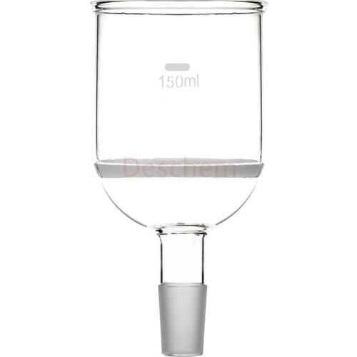 150ml,24/40,Glass Buchner Funnel,3# Coarse Filter,Ground Joint,Chemical Labware