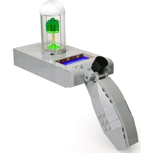 188pcs MOC Building Blocks Set Rick&morty Portal Gun City Diy Toy Bricks Model Toys for Children Kids Christmas Gifts